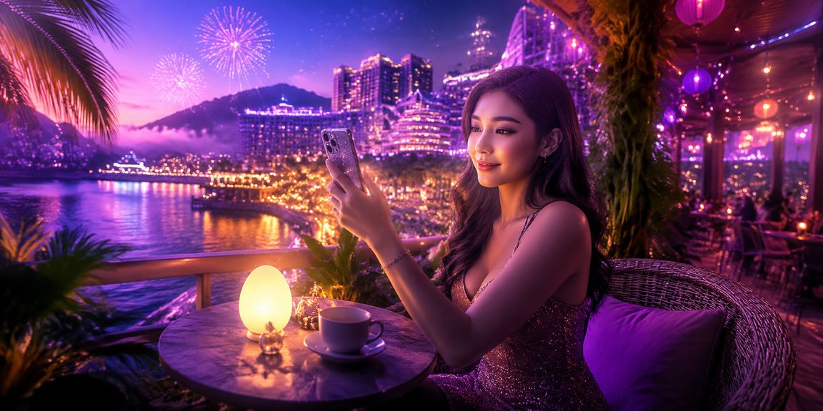 Pengalaman kasino mudah alih dengan peniaga hidup di Genting Highlands